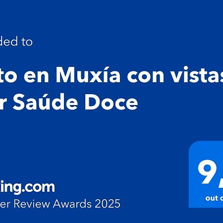 Apto En Muxia Con Vistas Al Mar Saude Doce 외부 사진